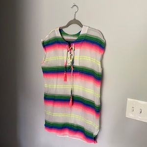 Blue Island Beach Coverup Size M